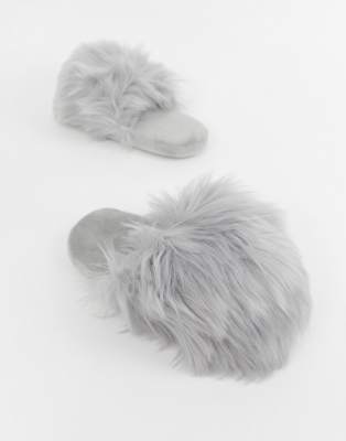 asos fluffy slippers