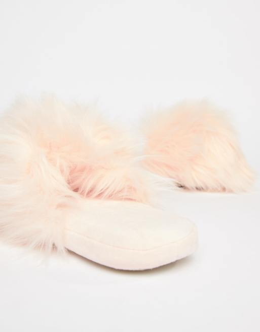 Loungeable faux fur online slipper