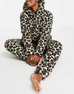 lounge set fleece