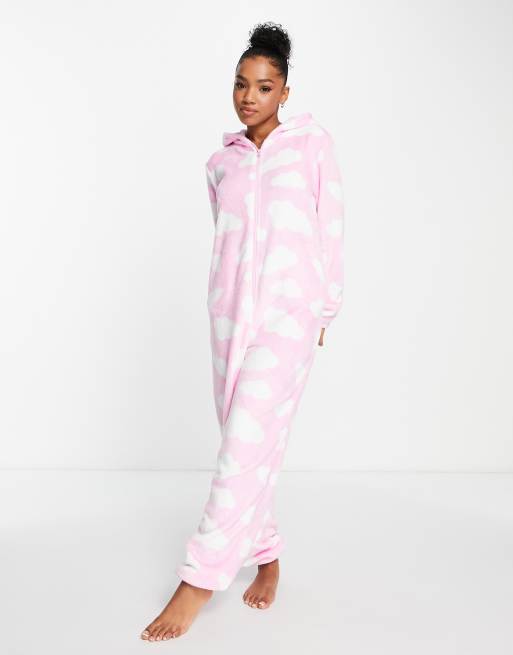 Fluffy discount pink onesie