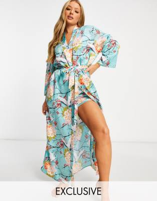 asos peignoir femme