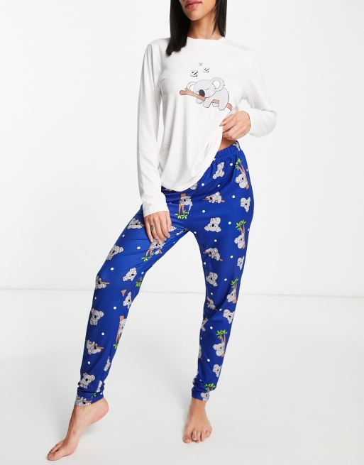 Koala print pajamas hot sale