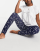 Loungeable – Marinblå pyjamas med leggings och Good Night-tryck