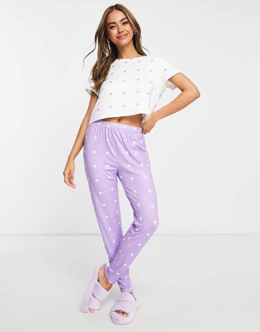 Lilac pajama online set