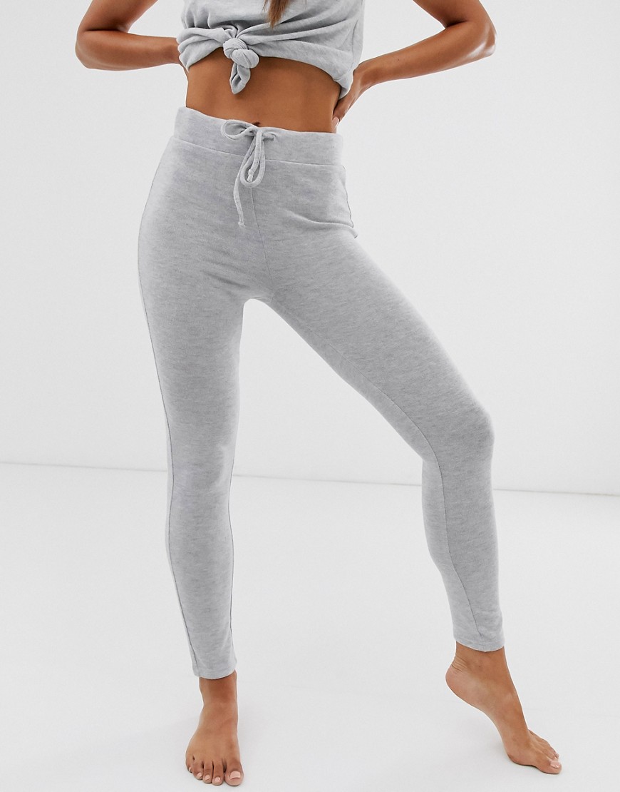 Loungeable mix & match lounge leggings in grey