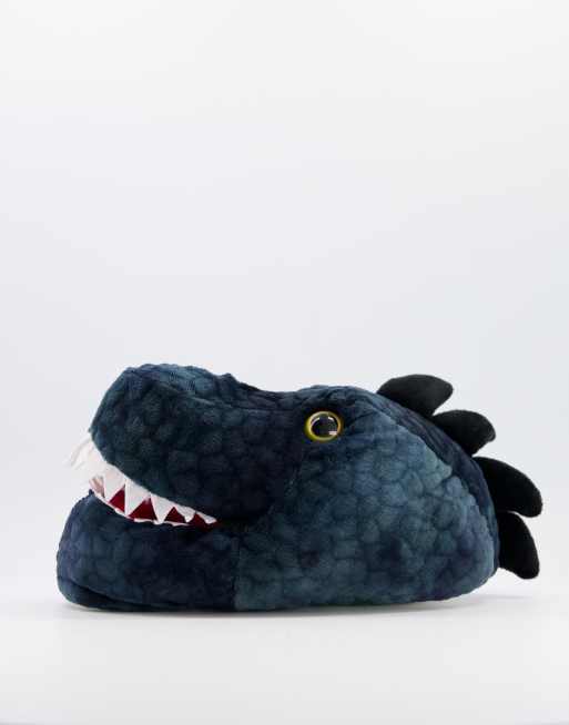 Dinosaur foot online slippers