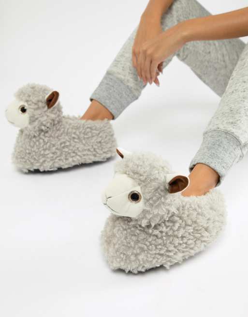 Animal slippers online asos