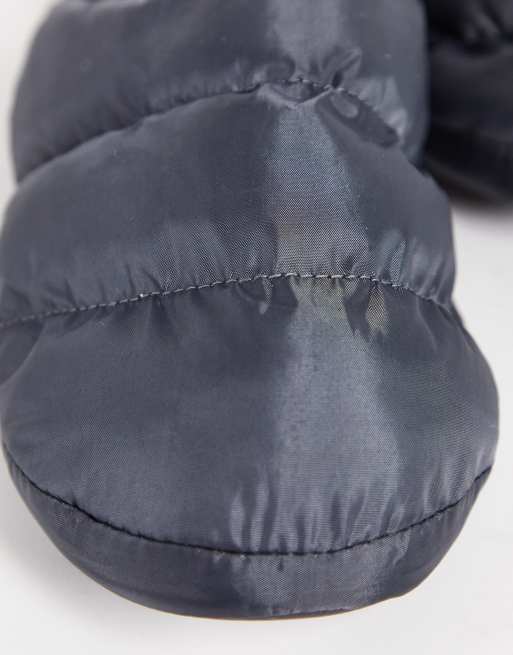 Loungeable padded slippers in gray, 4 of 4