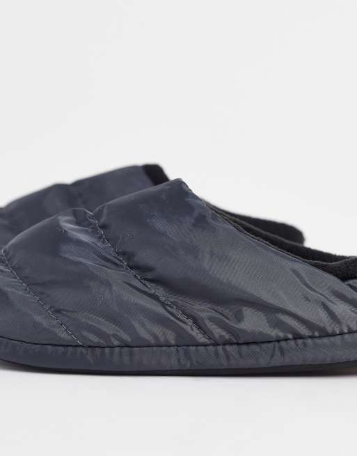 Loungeable padded slippers in grey, 2 of 4