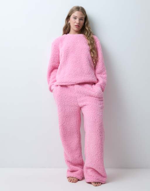 Loungeable Petite gemütliches Lounge-Set in Pink, 2 von 5