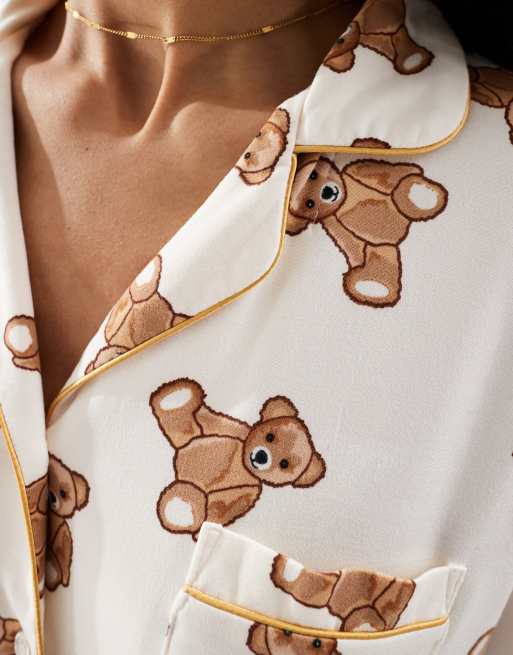 Tommy Hilfiger Pigiama Donna Set Pigiama Donna Classico Bianco