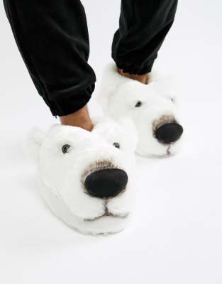 polar bear slippers