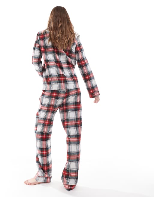 Vêtement Nuit Manches Longues Ekouaer Pyjama Femme 2 Pièces