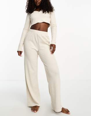Dames Gebreide Loungewear Set - Trui & Broek Twee-Delig