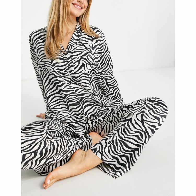 Zebra print best sale pajamas for adults