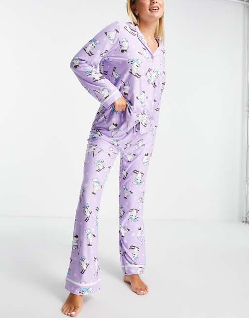 Polar bear women's pajamas hot sale