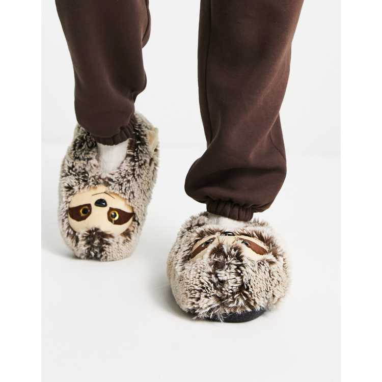 Sloth slippers best sale for men