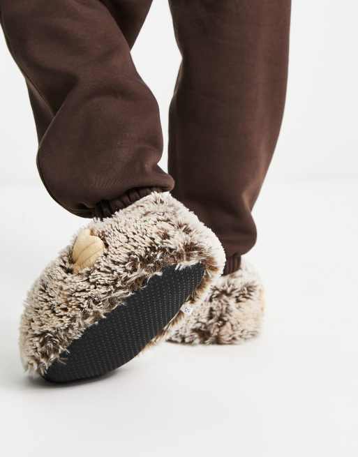 Mens sloth hot sale slippers