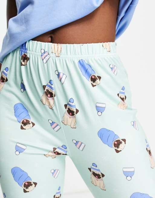 Pug pj online pants