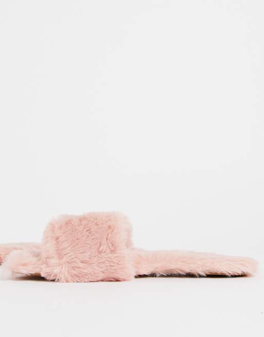 Pink Slippers Stock Photo - Download Image Now - Slipper, Fluffy