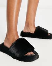 PINK MINK SLIPPER —