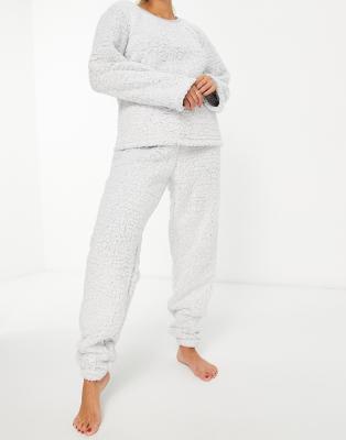 fleece lounge set