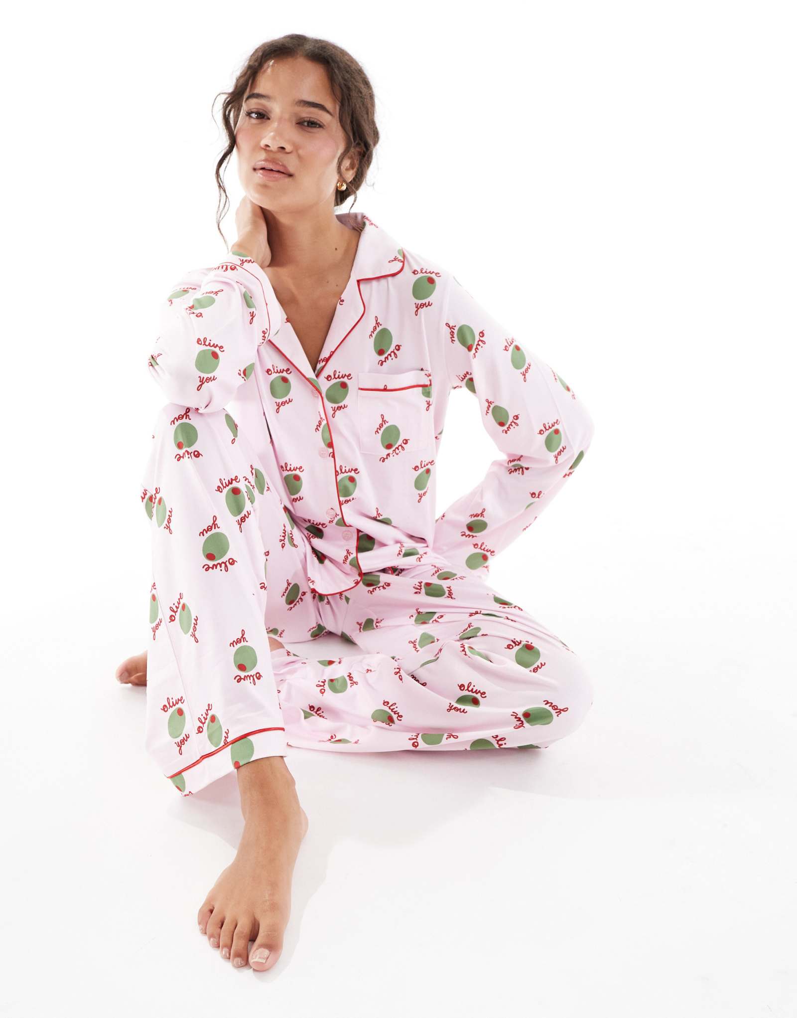 Пижамный комплект из сверхмягкого трикотажа 