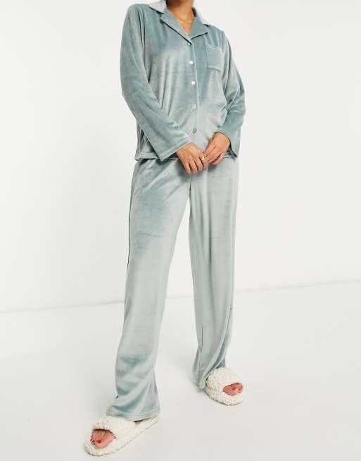 Velour pyjama hot sale