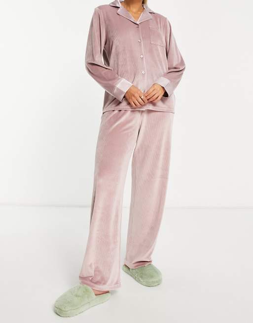 Velour discount pj set