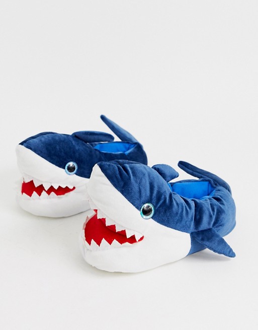 Loungeables shark slippers