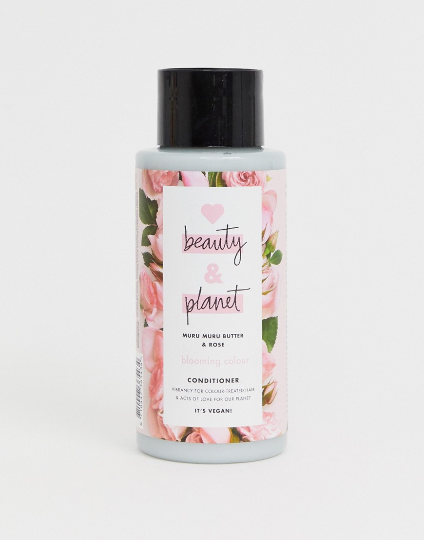 Love Beauty and Planet - Blooming Colour - Muru muru-boter en rozen - Conditioner 400 ml-Zonder kleur