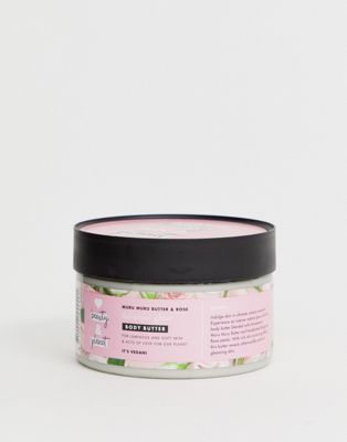Love Beauty and Planet - Delicious Glow - Muru muru-boter en rozen - Lichaamsboter 250 ml-Zonder kleur