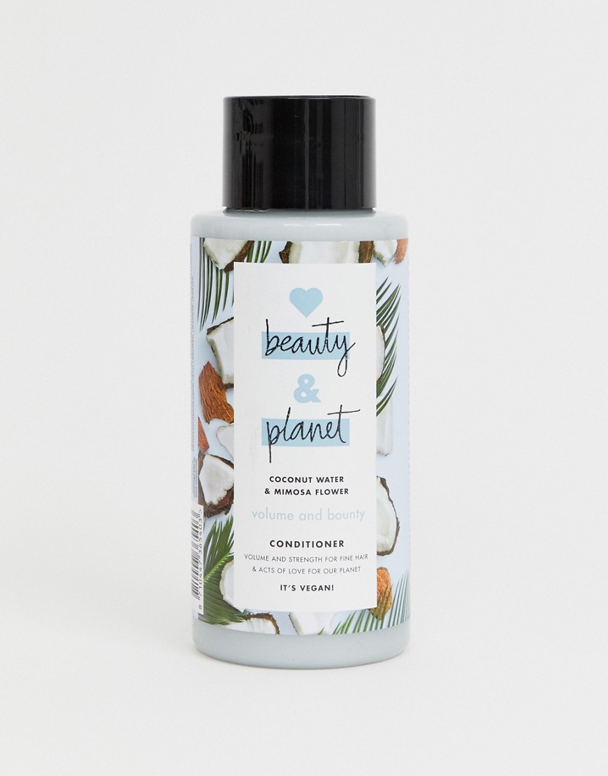 Love Beauty and Planet - Volume & Bounty Coconut Water & Mimosa Flower Conditioner 400 ml-Zonder kleur