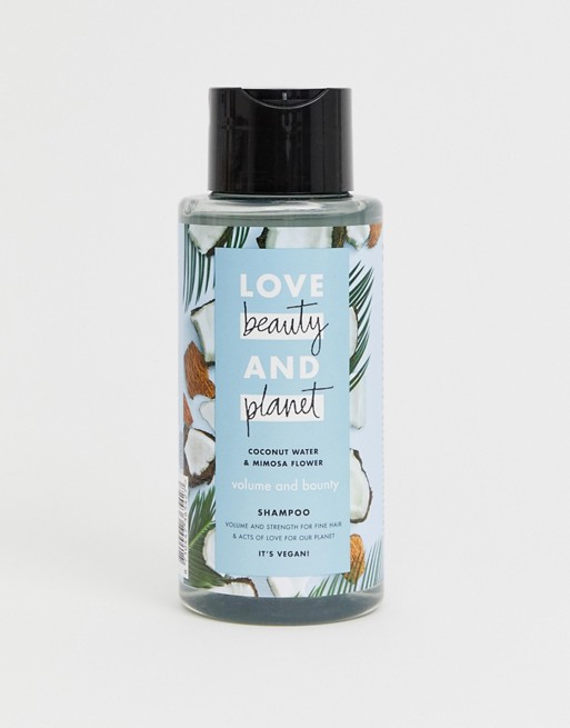 Love Beauty and Planet Volume & Bounty Coconut Water & Mimosa Flower Shampoo 400ml