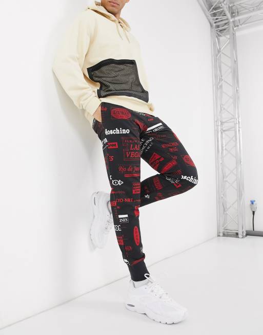 Love moschino mens online joggers