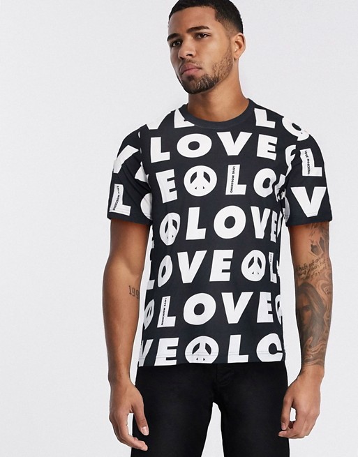 Love Moschino allover print t-shirt