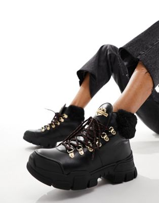 Love Moschino ankle boots in black - ASOS Price Checker