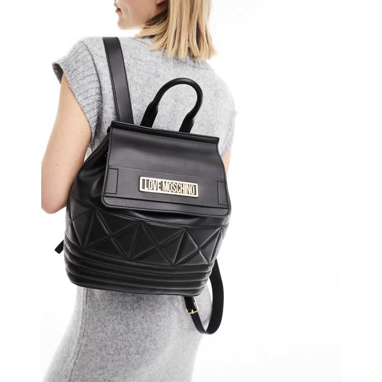 Love Moschino backpack in black | ASOS display picture 1