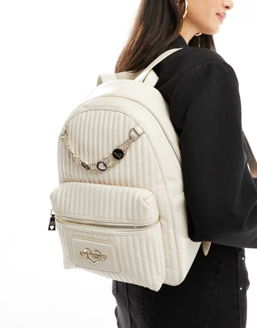 Mini moschino outlet backpack