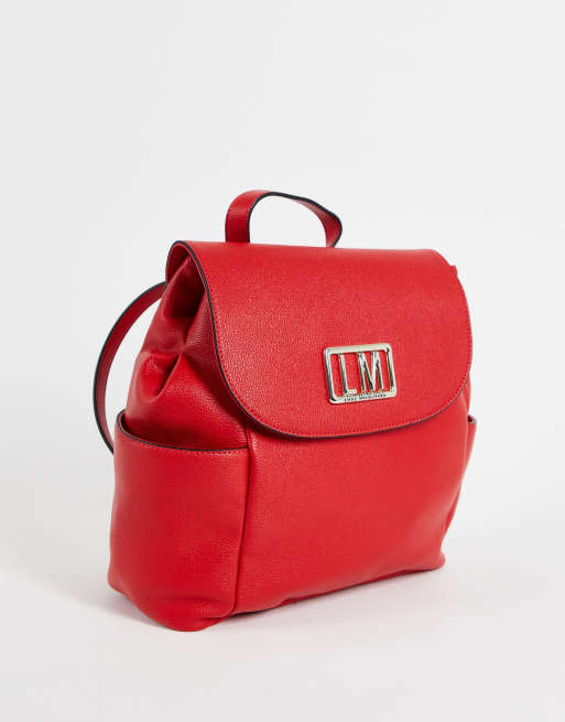 Love Moschino backpack in red ASOS