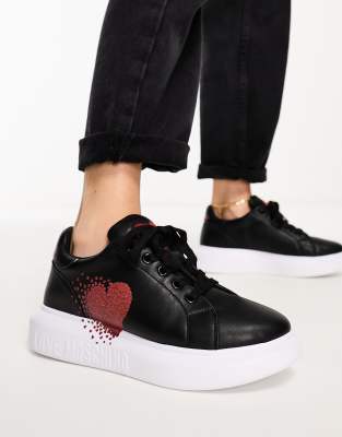 Chaussures LOVE MOSCHINO Noir Taille 37 - Semelle 24 Cm - Neuf Sans Boîte