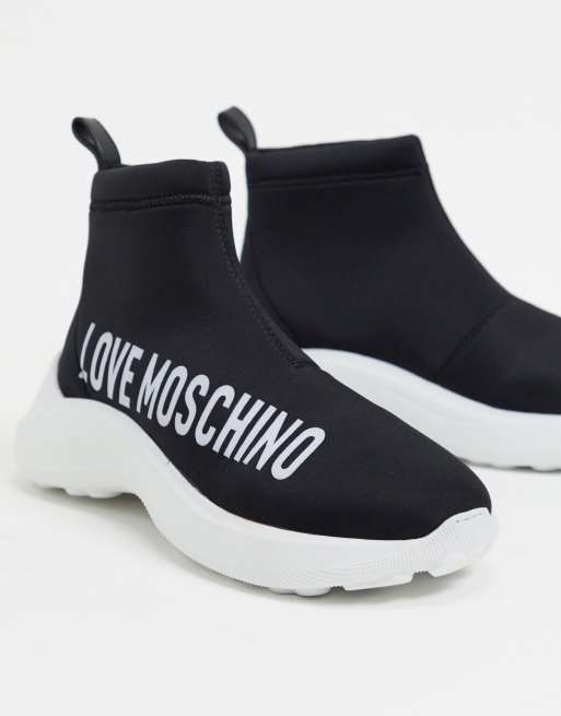 Moschino on sale basket chaussette