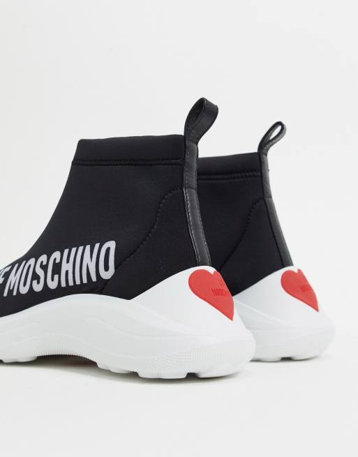 Moschino shop basket chaussette