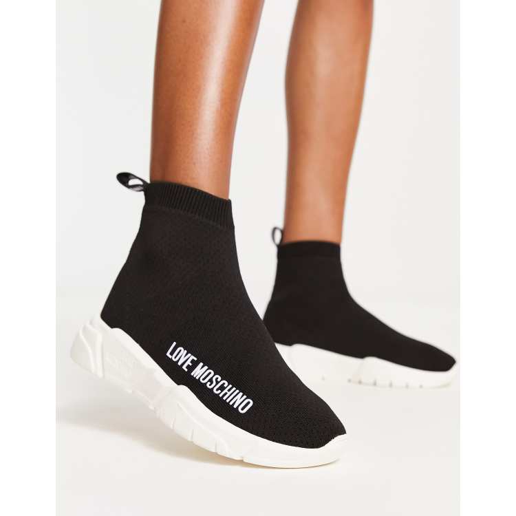 Moschino basket chaussette hotsell