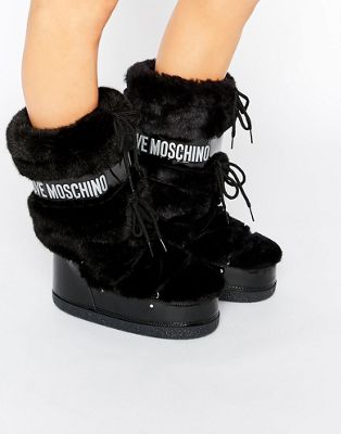 love moschino snow boots uk