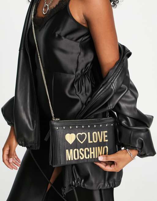 Borsa a tracolla hot sale love moschino nera