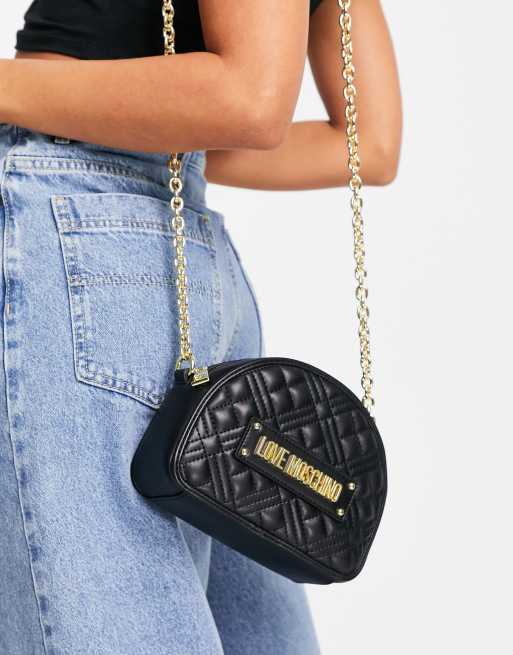 Borsa moschino hot sale tracolla nera