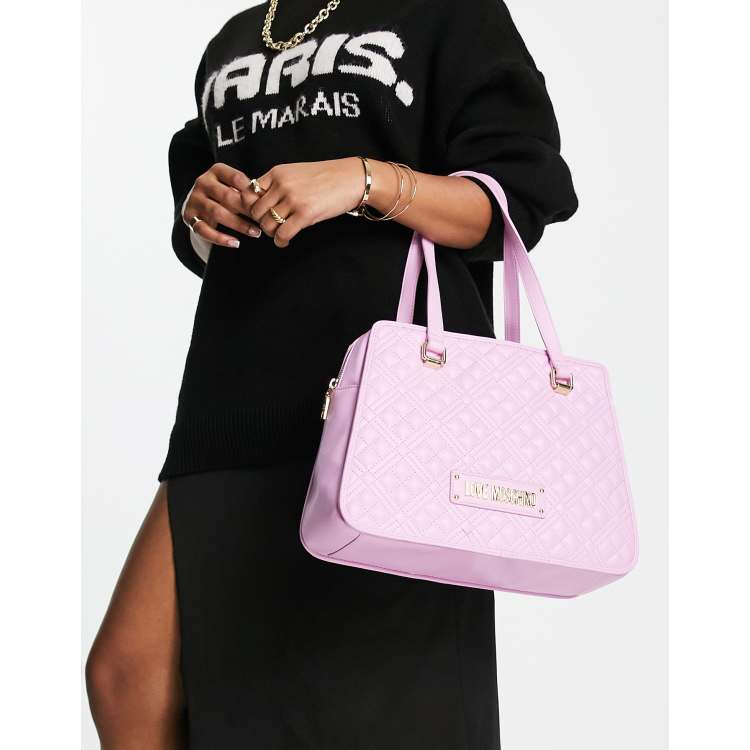 Love moschino borsa on sale rosa