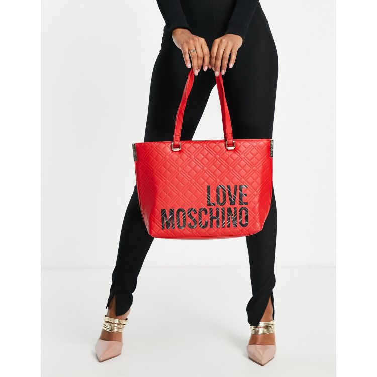 Borsa moschino grande on sale nera