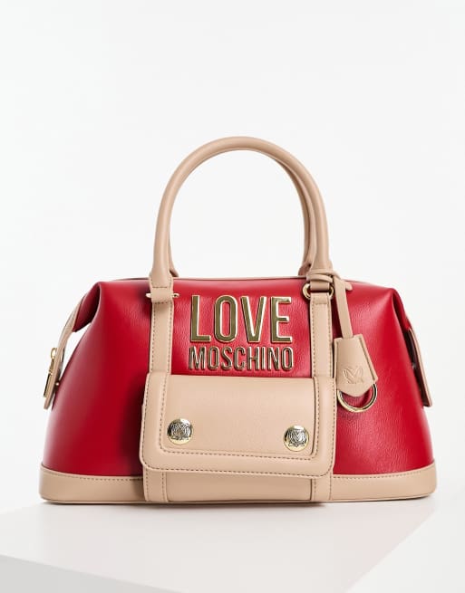 Love moschino best sale bowling bag